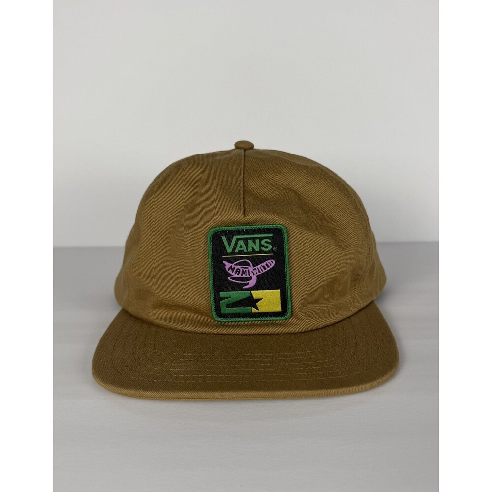 Vans x Mami Wata Brown Shallow Unstructured Snapback Cap Hat Surf Skate
